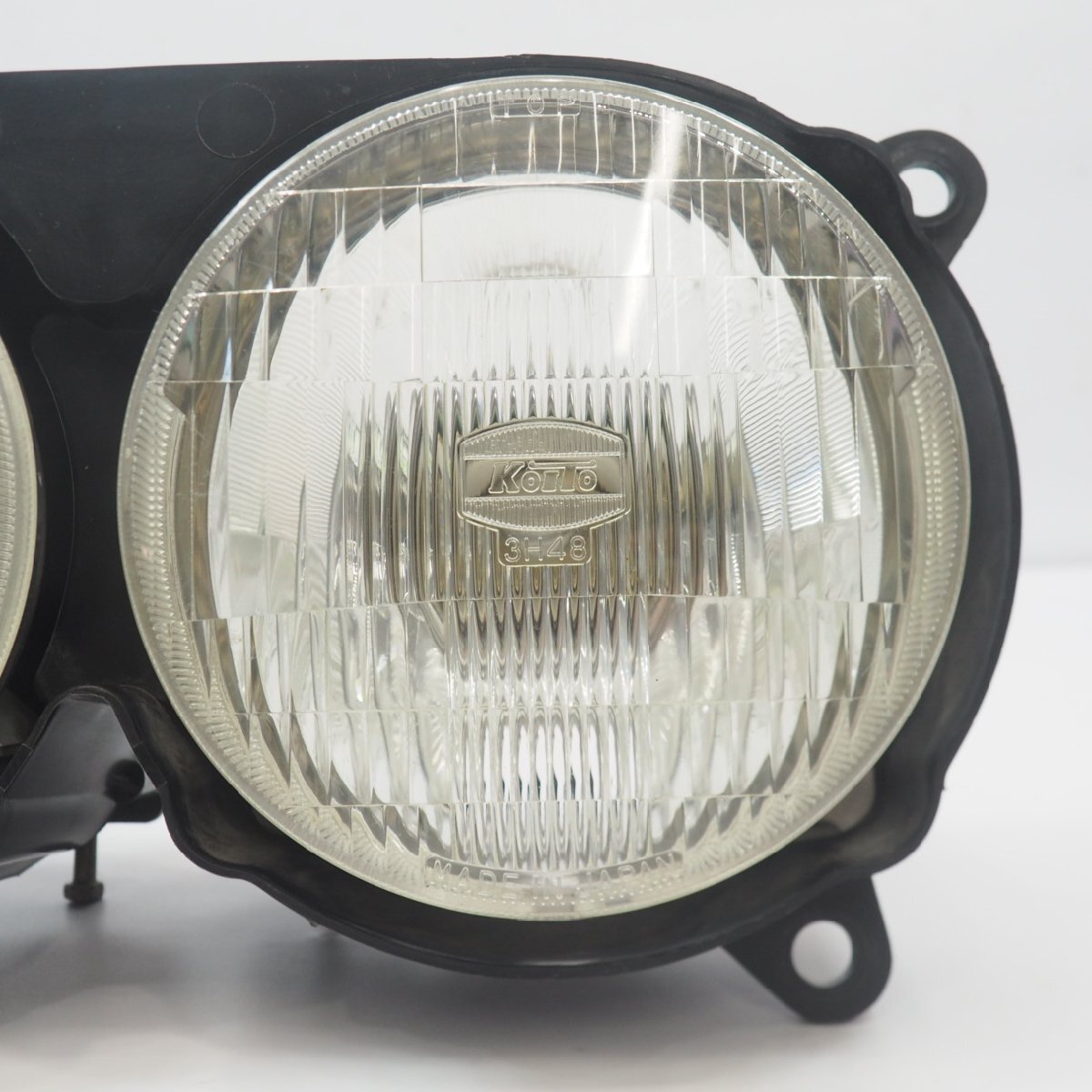 FZ400R 純正 ヘッドライト 46X ヘッドランプ FZR400 1WG デュアル ライト headlight headlamp コイトFZR250 2KR FZR1000 2GH_画像3