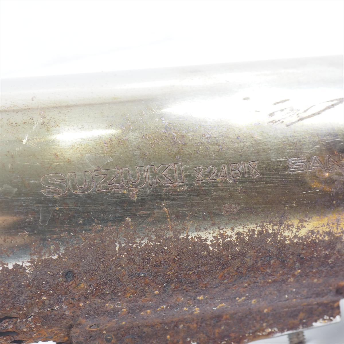 サベージ650 NP41A 純正 マフラー ノーマル フルエキ 24B SAVAGE_画像7