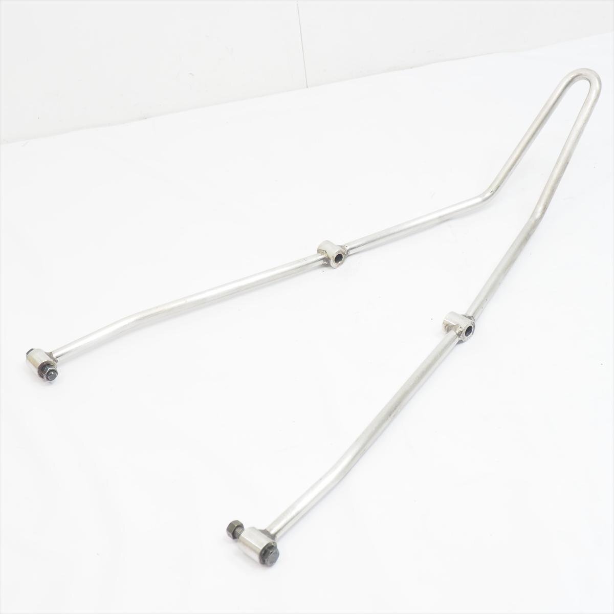 フラットフェンダー用 シーシーバー 汎用 スティード400 ビラーゴ250 ドラッグスター400 シャドウスラッシャー バルカン400_画像3