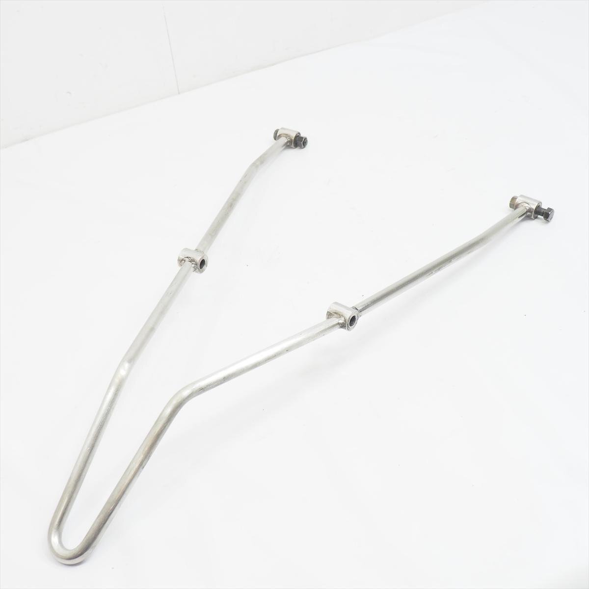 フラットフェンダー用 シーシーバー 汎用 スティード400 ビラーゴ250 ドラッグスター400 シャドウスラッシャー バルカン400_画像1