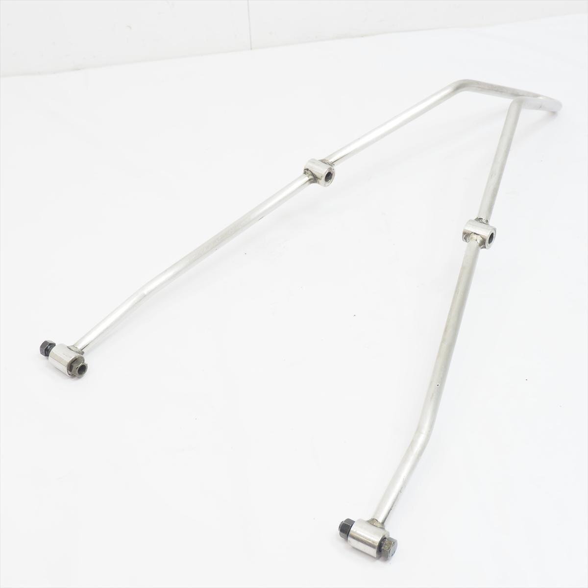 フラットフェンダー用 シーシーバー 汎用 スティード400 ビラーゴ250 ドラッグスター400 シャドウスラッシャー バルカン400_画像2