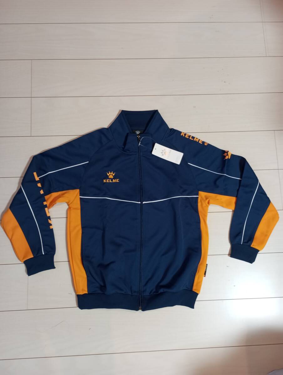 未使用即決KELMEケルメ トラックトップ Ｍサイズ ネイビー KC26612S_画像1