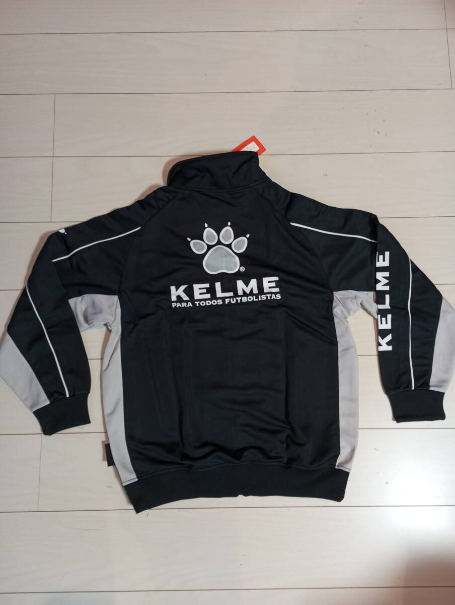 未使用即決KELMEケルメ トラックトップ Ｍサイズ ブラック/シルバー KC26612S_画像2