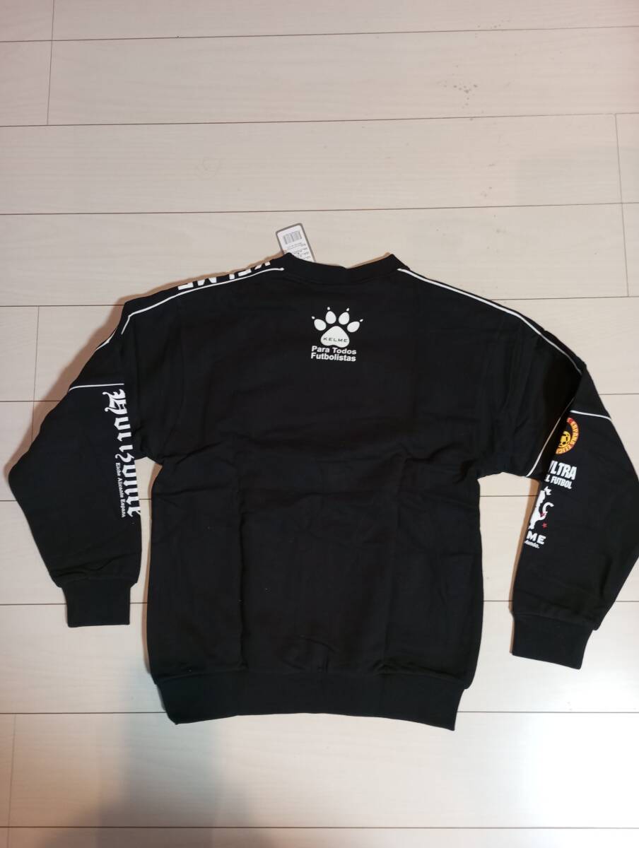 新品即決KELMEケルメ スウェットウェア 上下 Mサイズ ブラック KC28810SP_画像2