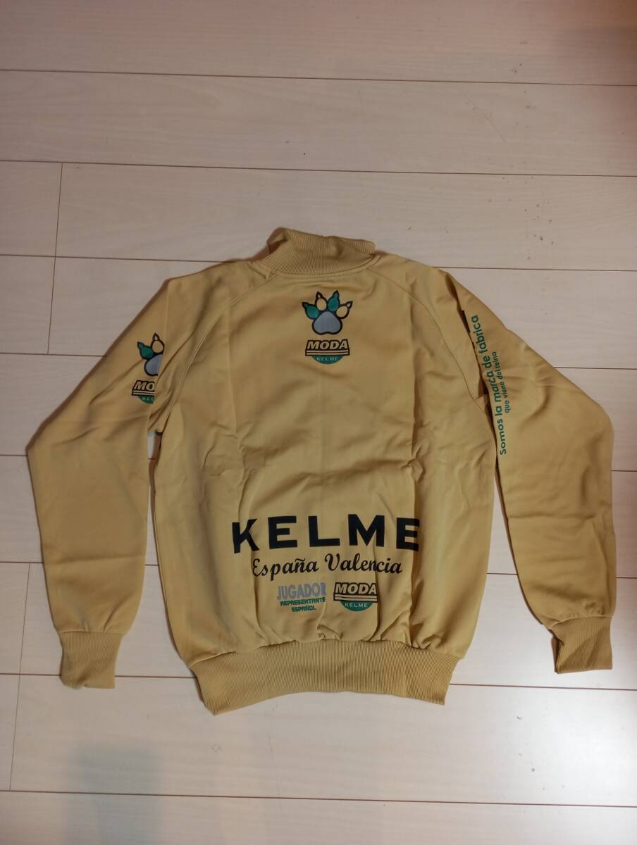 未使用即決KELMEケルメ トレーニングウェア 上下 Mサイズ ゴールド KC21360S_画像2