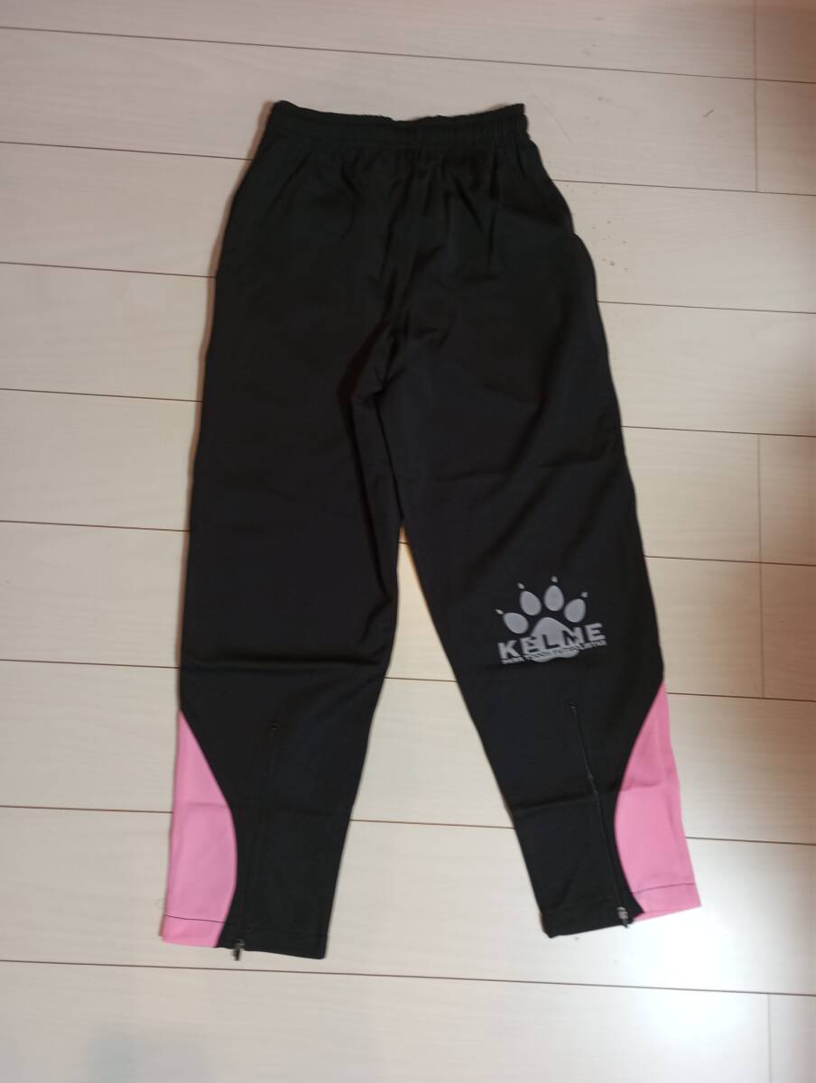 未使用即決KELMEケルメ トレーニングウェア 上下 Mサイズ ブラック/ピンク KC28710SP_画像4