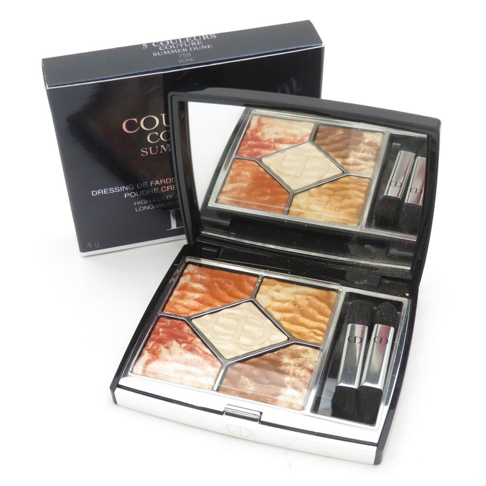 美品 Dior ディオール サンククルールクチュール アイシャドウ 4g 759デューン サマーデューン 残量多 BU5648J_画像1