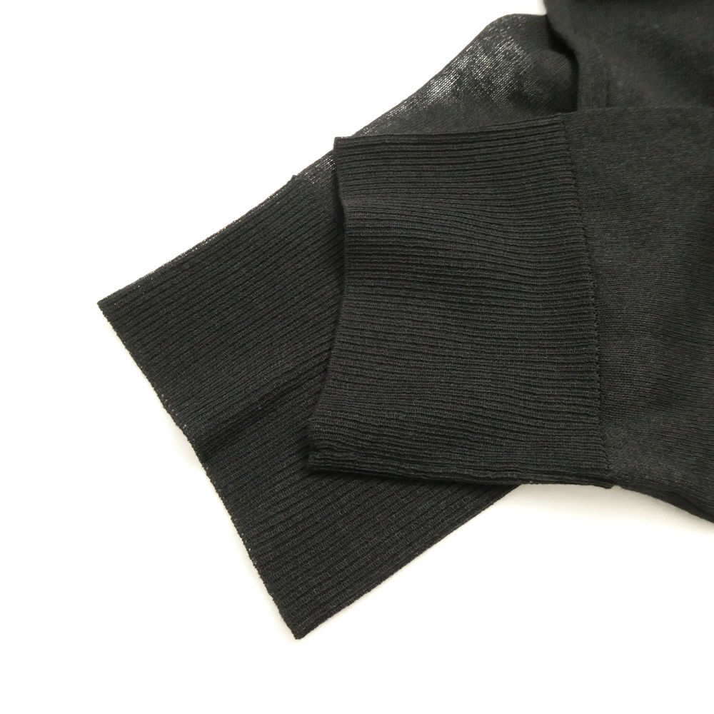 未使用 MICHEL KLEIN ミッシェルクラン FMFGA-12180 シアーニット 40 Lサイズ相当 レーヨン他 長袖 レディース AO3438A16_画像7