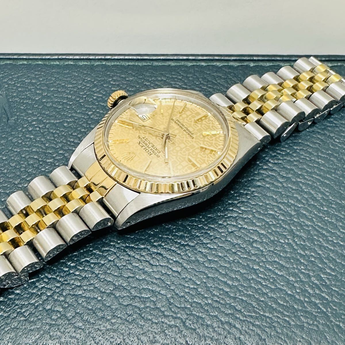 【美品】ロレックス　デイトジャスト　ゴールド コンビ16013 ROLEX ( アンティーク DATEJUST オイスター　パーペチュアル_画像10
