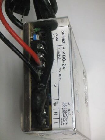 中古　安定化電源　24V16A_画像3