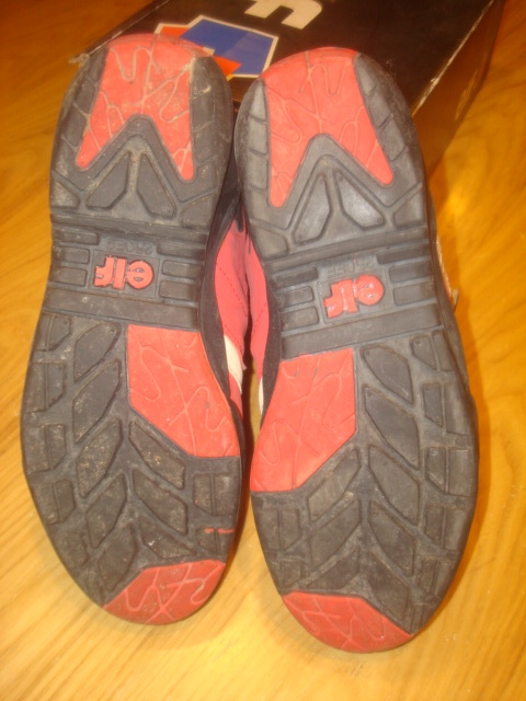 elf シューズ ELF-001 RED 25.0cm_画像5