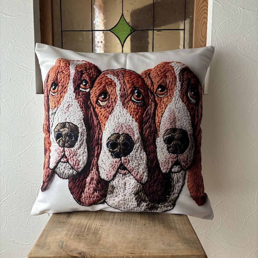 наволочка * бассет Trio 45x45cm покрытие только одна сторона принт за границей прямой импорт наволочка * бассет Trio 45x45cm покрытие только одна сторона принт за границей прямой импорт