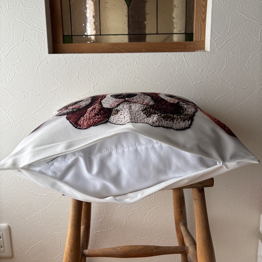  наволочка * бассет Trio 45x45cm покрытие только одна сторона принт за границей прямой импорт 