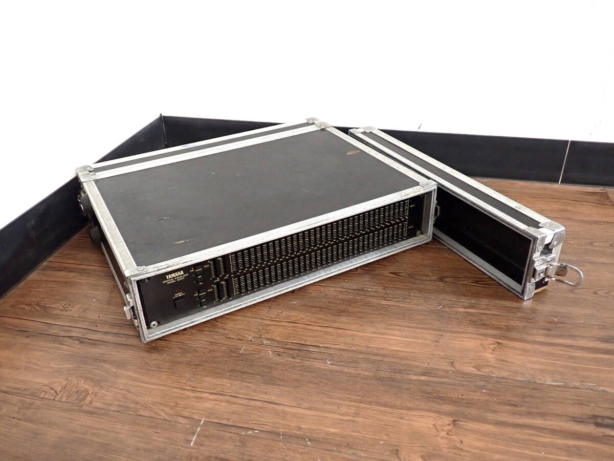 52722 б/у графика эквалайзер YAMAHA Q2031 Yamaha Graphic Equalizer 2U размер 2ch 31 частота звук оборудование аудио Junk 3