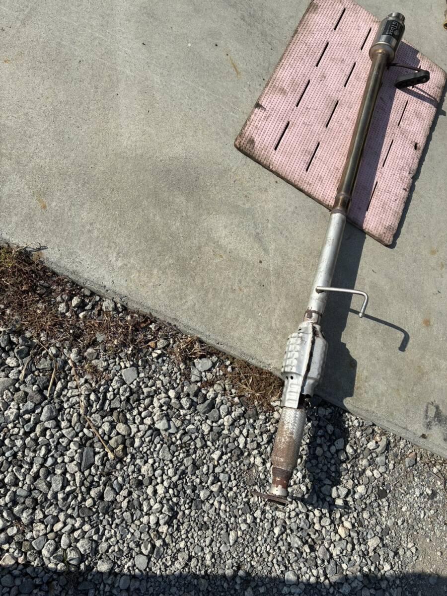 ワンオフマフラー　S１１０Pハイゼット　トラック用　純正触媒・インナーサイレンサー付き_画像7