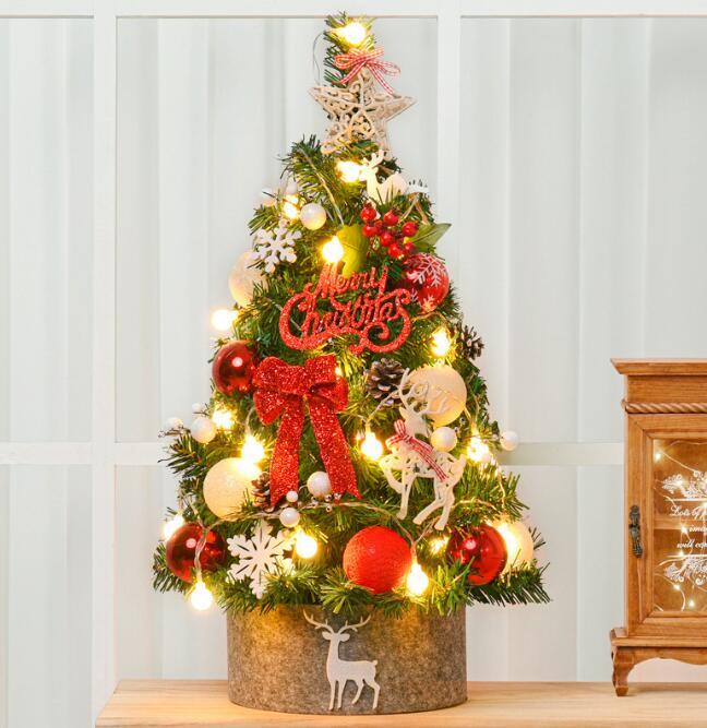  новый продукт елка 60CM Mini tree Рождество Северная Европа Рождество украшение Северная Европа настольный оборудование орнамент Mini меньше симпатичный illumination Рождество 