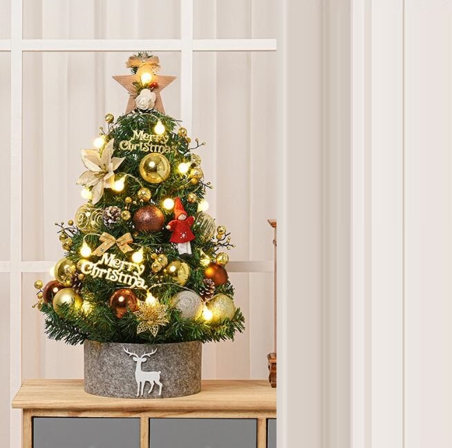  новый продукт елка 60CM Mini tree Рождество Северная Европа Рождество украшение Северная Европа настольный оборудование орнамент Mini меньше симпатичный illumination Рождество 