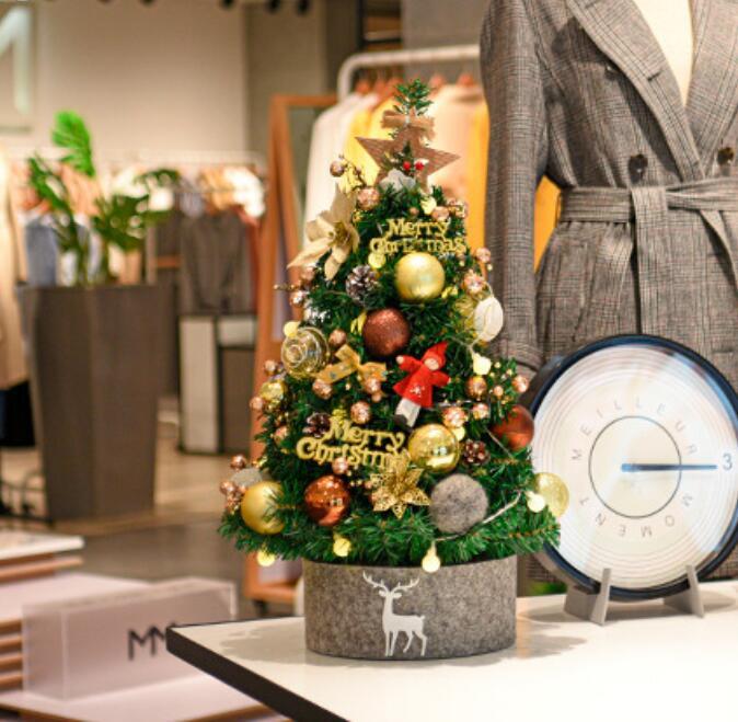  новый продукт елка 60CM Mini tree Рождество Северная Европа Рождество украшение Северная Европа настольный оборудование орнамент Mini меньше симпатичный illumination Рождество 