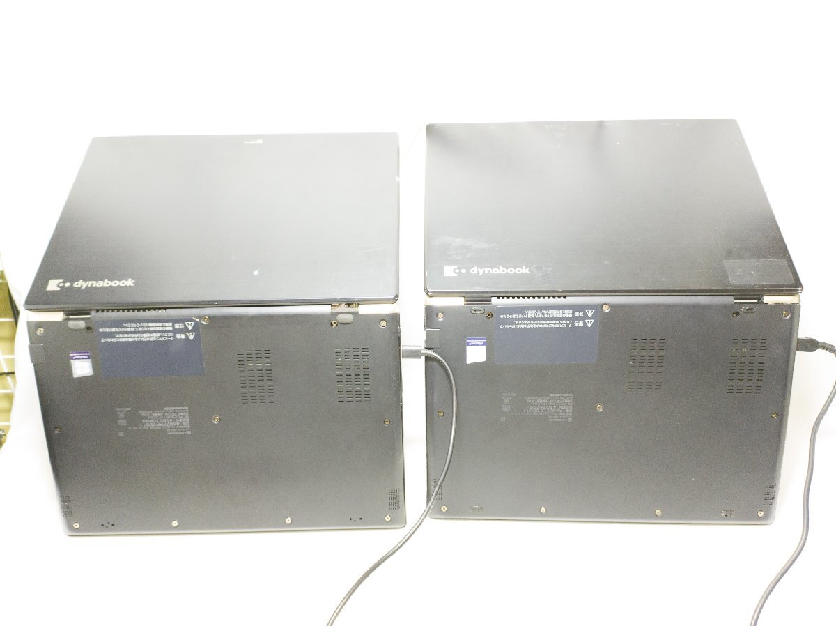 ★1円スタート★【即納・ジャンク・4台セット】東芝 dynabook G83/FR (i7,i5/メモリ8-16GB/ストレージ0-256GB/バッテリなし×3)806Hの画像7