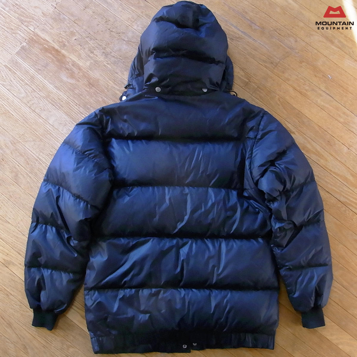 MOUNTAIN EQUIPMENT マウンテンイクイップメント ダウンジャケット| 難あり ダメージあり フード取り外し可能_画像2