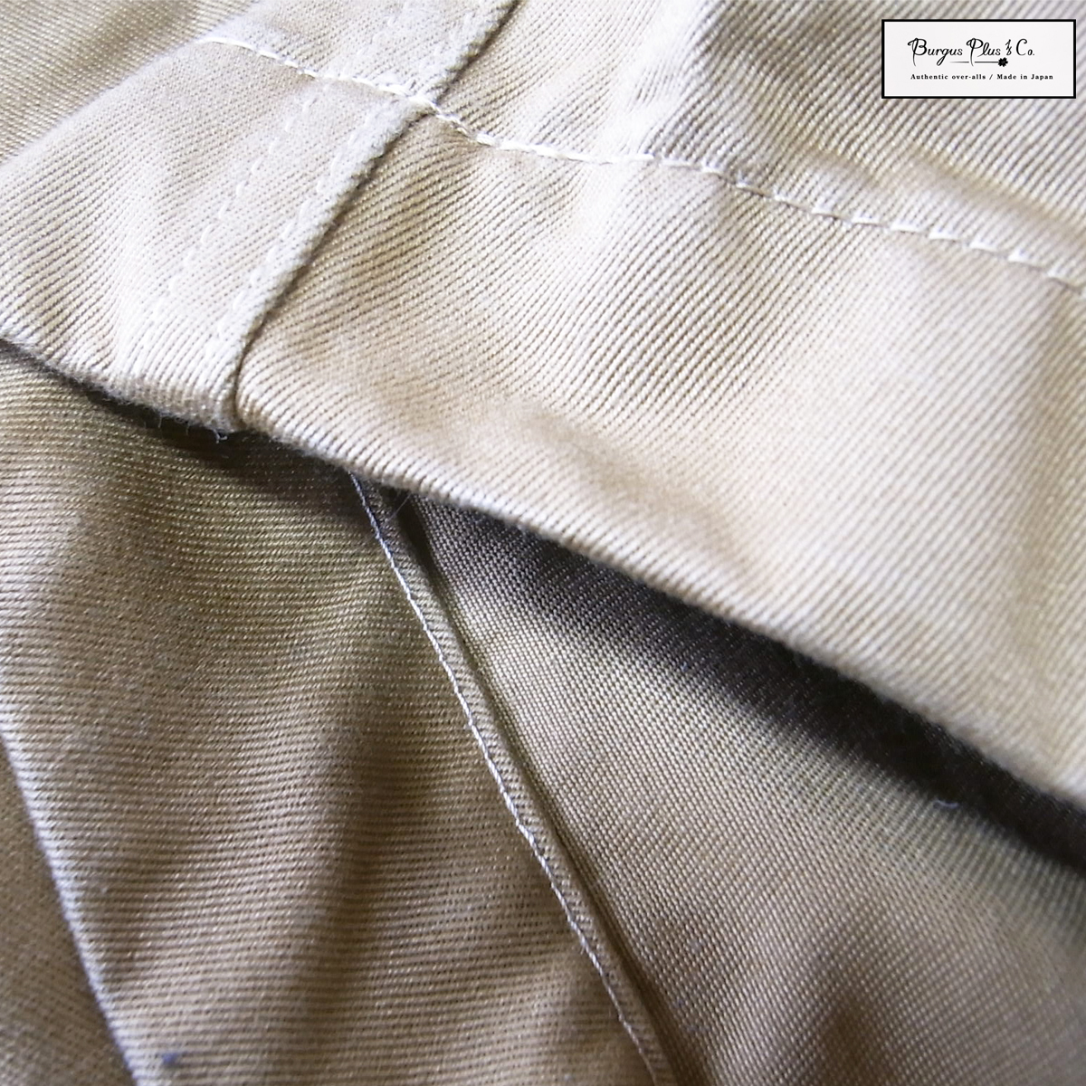 BURGUS PLUS (バーガスプラス) ヒノヤ HINOYA チノトラウザース Lot401 サイズ31 MADE IN JAPAN 上野 御徒町_画像10