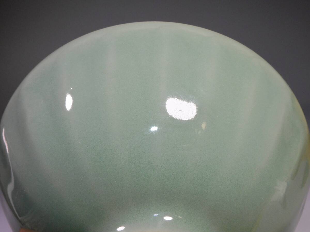宋時代　龍泉窯　青磁茶碗　宋_画像5