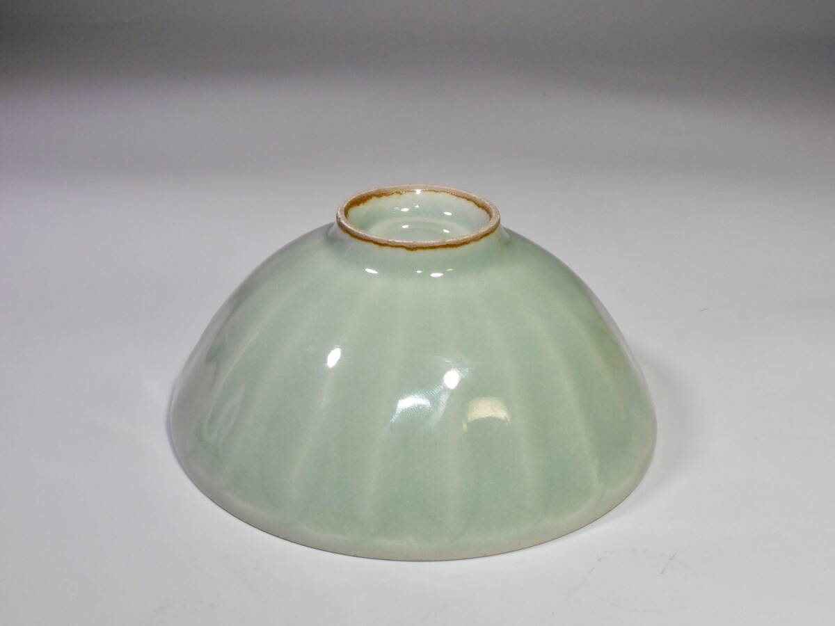 宋時代　龍泉窯　青磁茶碗　宋_画像8