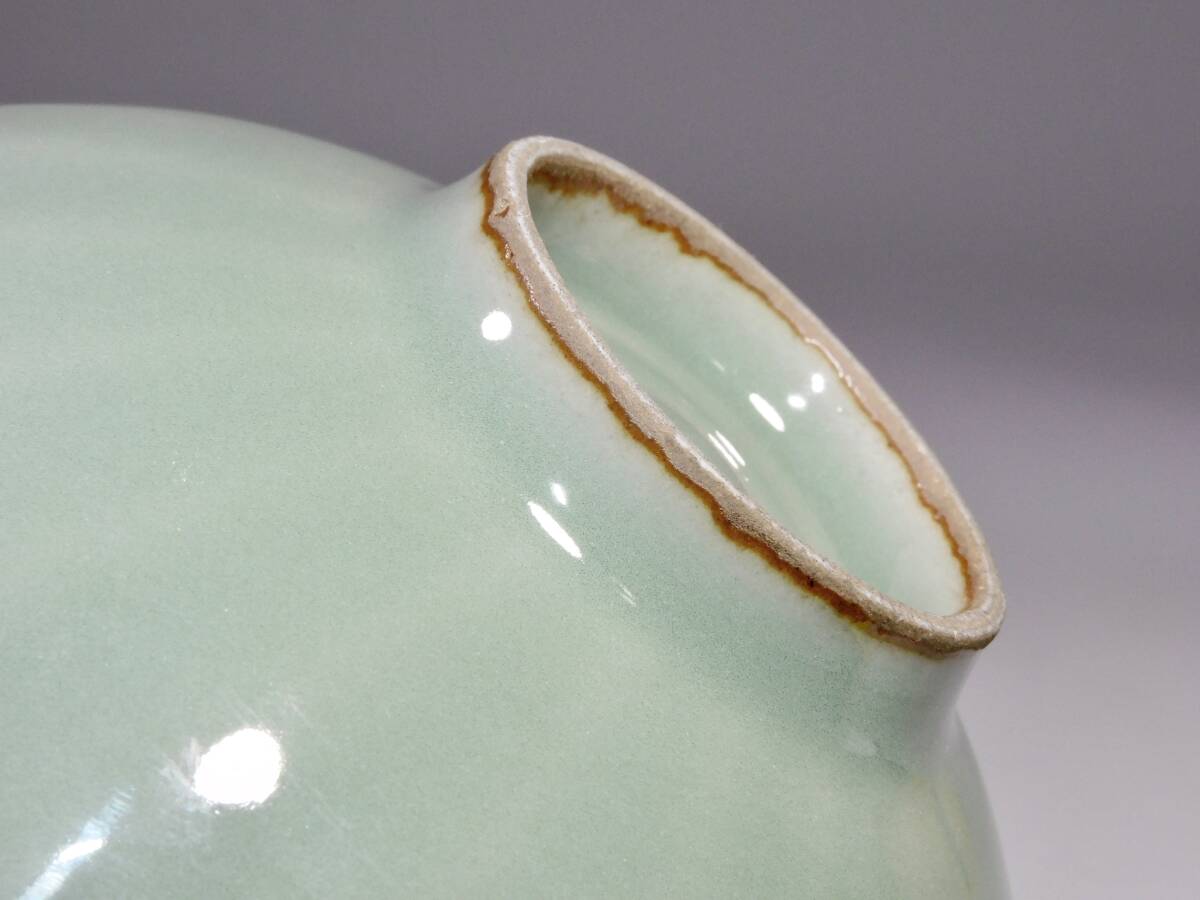 宋時代　龍泉窯　青磁茶碗　宋_画像10