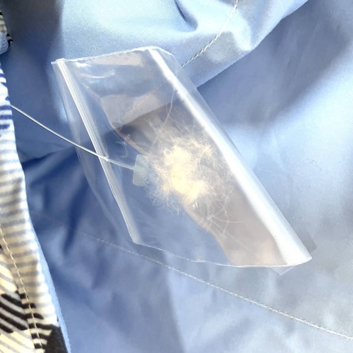 激レア 廃盤品 BURBERRY/バーバリー 正規品 未使用/羽毛ひざ掛け 膝掛け ダウン ノバチェック 西川産業シミ無し* 美品♪箱無し発送可_画像8