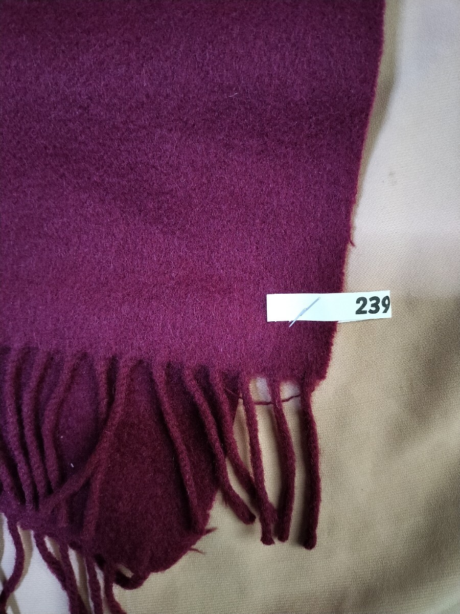  палантин, muffler, шаль кашемир 100% чистка settled мужской / женский двоякое применение длинный длина 156cm 185 иен отправка новый близкий старый прекрасный 