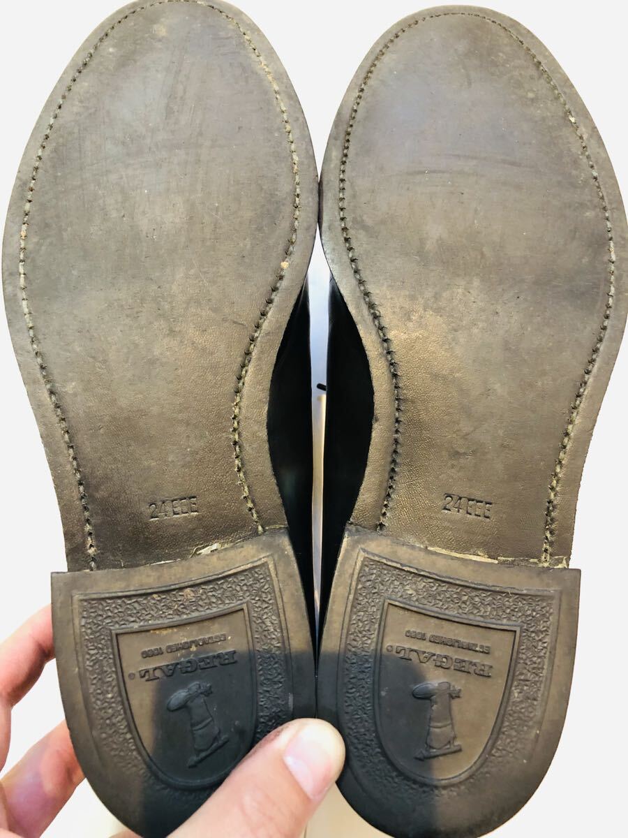 ★美品★定価27,800円！リーガル REGAL Uチップ ビジネスシューズ 24EEE_画像7