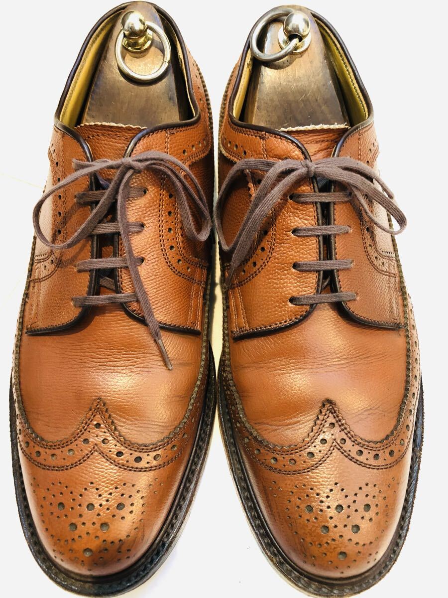 ★超美品★定価40,700円！リーガル REGAL 2235NA ウイングチップ グレインレザー 27EE_画像2