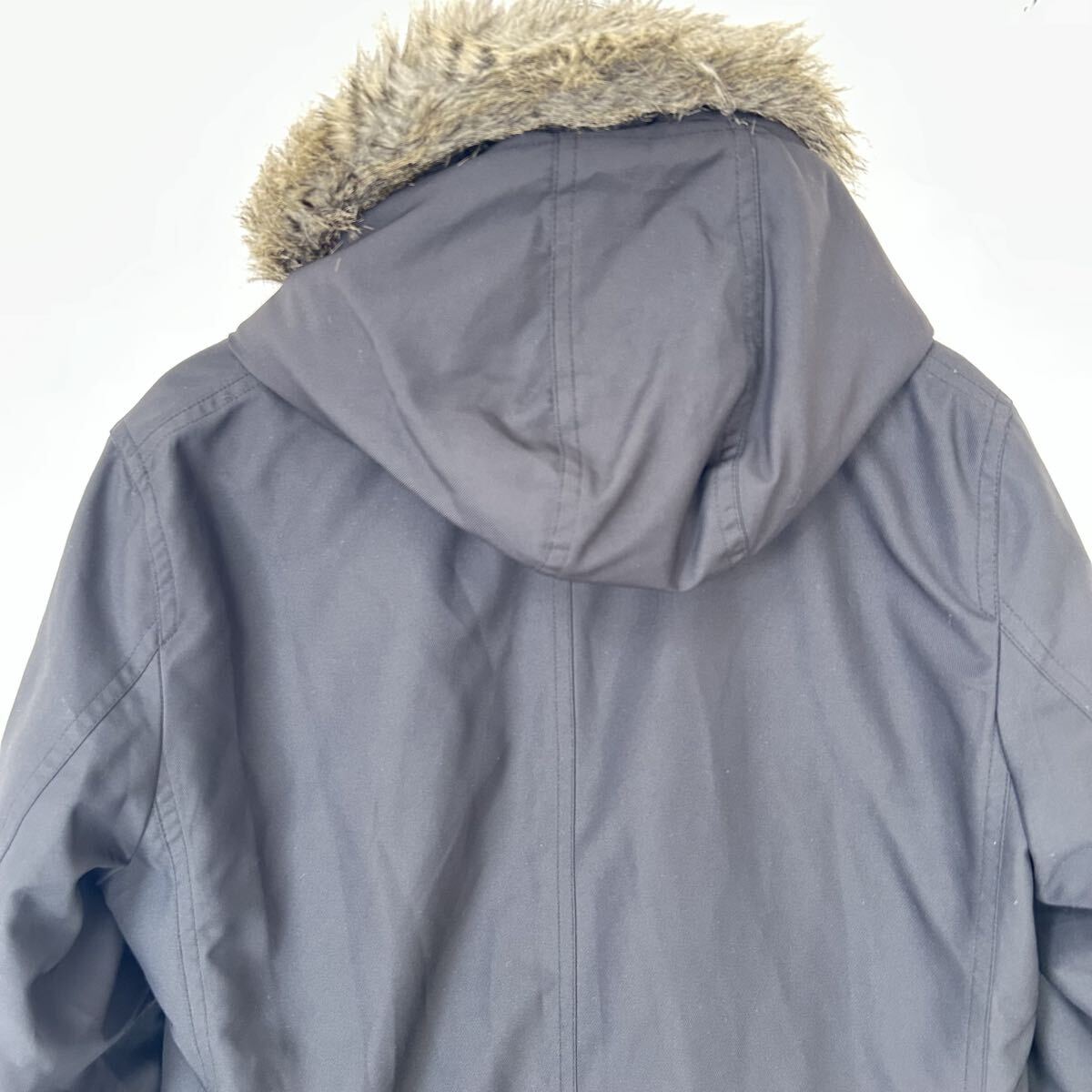 美品◎ライナー付き3way!【UNIQLO】ユニクロ ダウンジャケット コート アウター シンプル 通勤 防寒 ブラック 黒 メンズL/Y38166YY_画像6