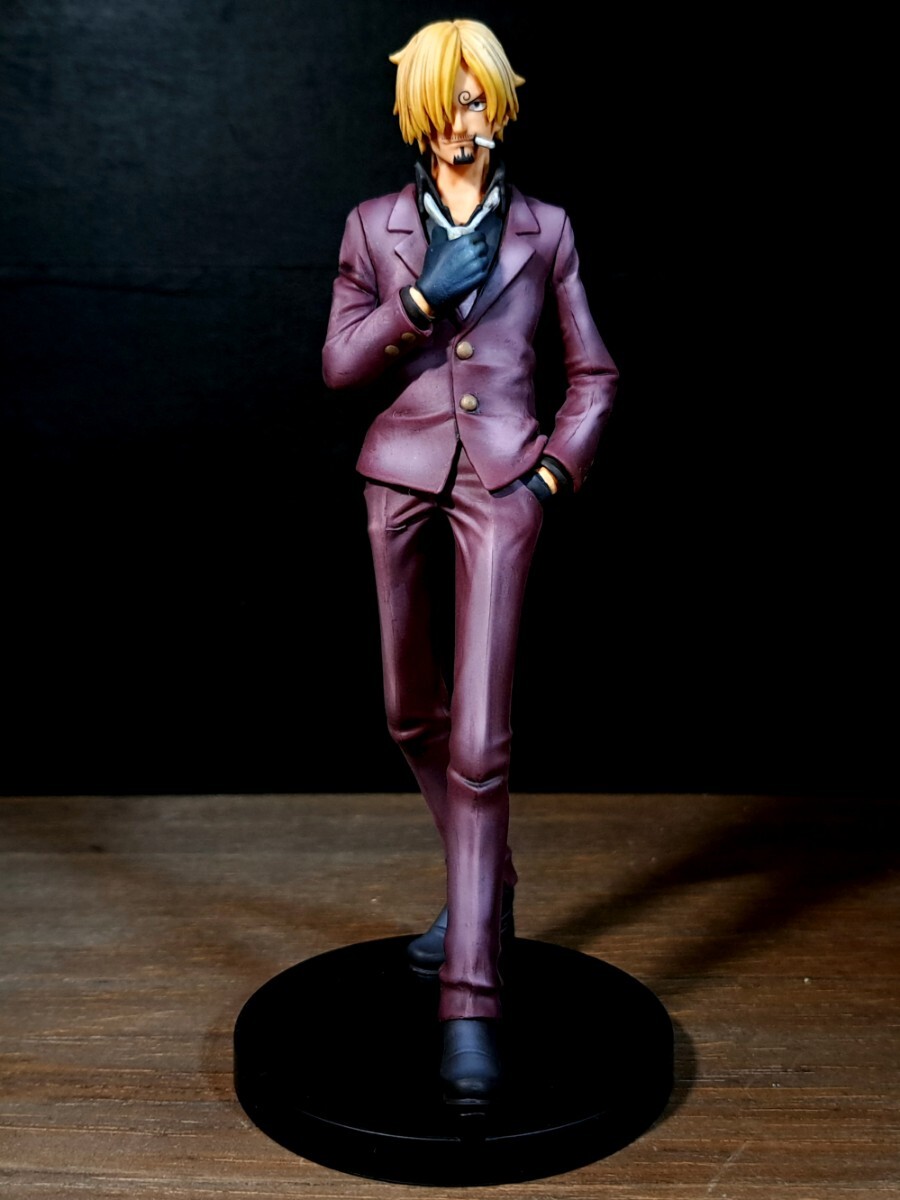 サンジ リペイント/ワンピース/ONE PIECE/DXF/フィギュア/リメイク/カスタムペイント_画像2