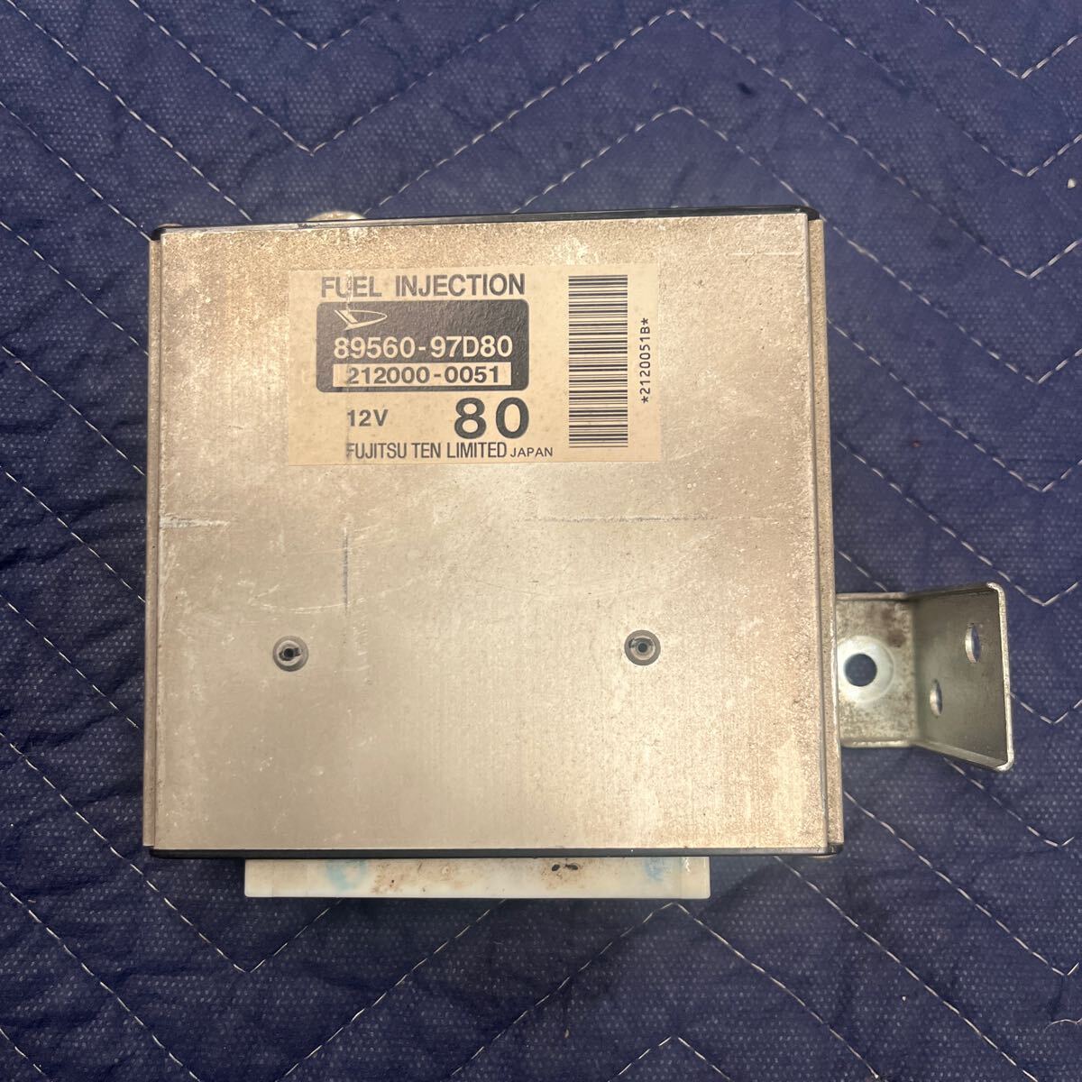 完全実働品 ダイハツ 純正 ハイゼット S200P S210P エンジンコンピューター 89560-97D80 212000-0051 ECU MT_画像1