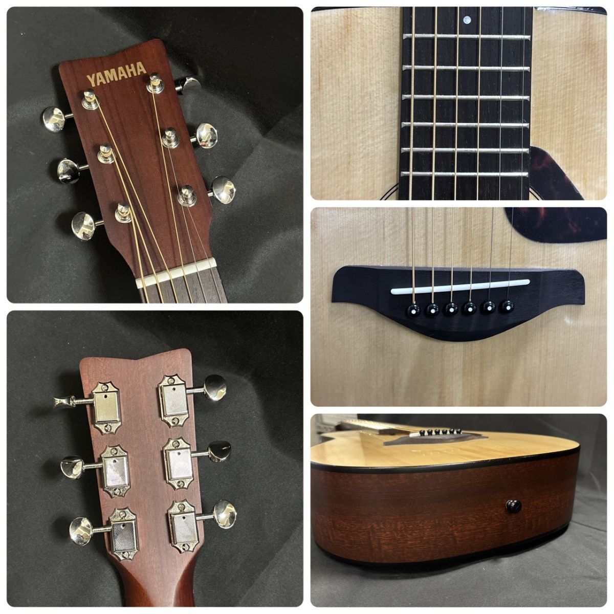 AKK604H YAMAHA Yamaha FG-Junior JR2 Mini акустическая гитара струнные инструменты оттенок коричневого мягкий чехол имеется 