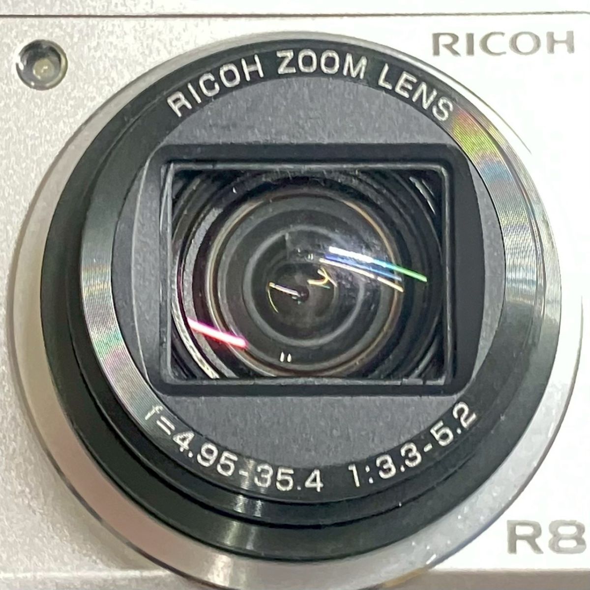 CKM022H RICOH Ricoh R8 компактный цифровой фотоаппарат электризация проверка settled. оттенок серебра 