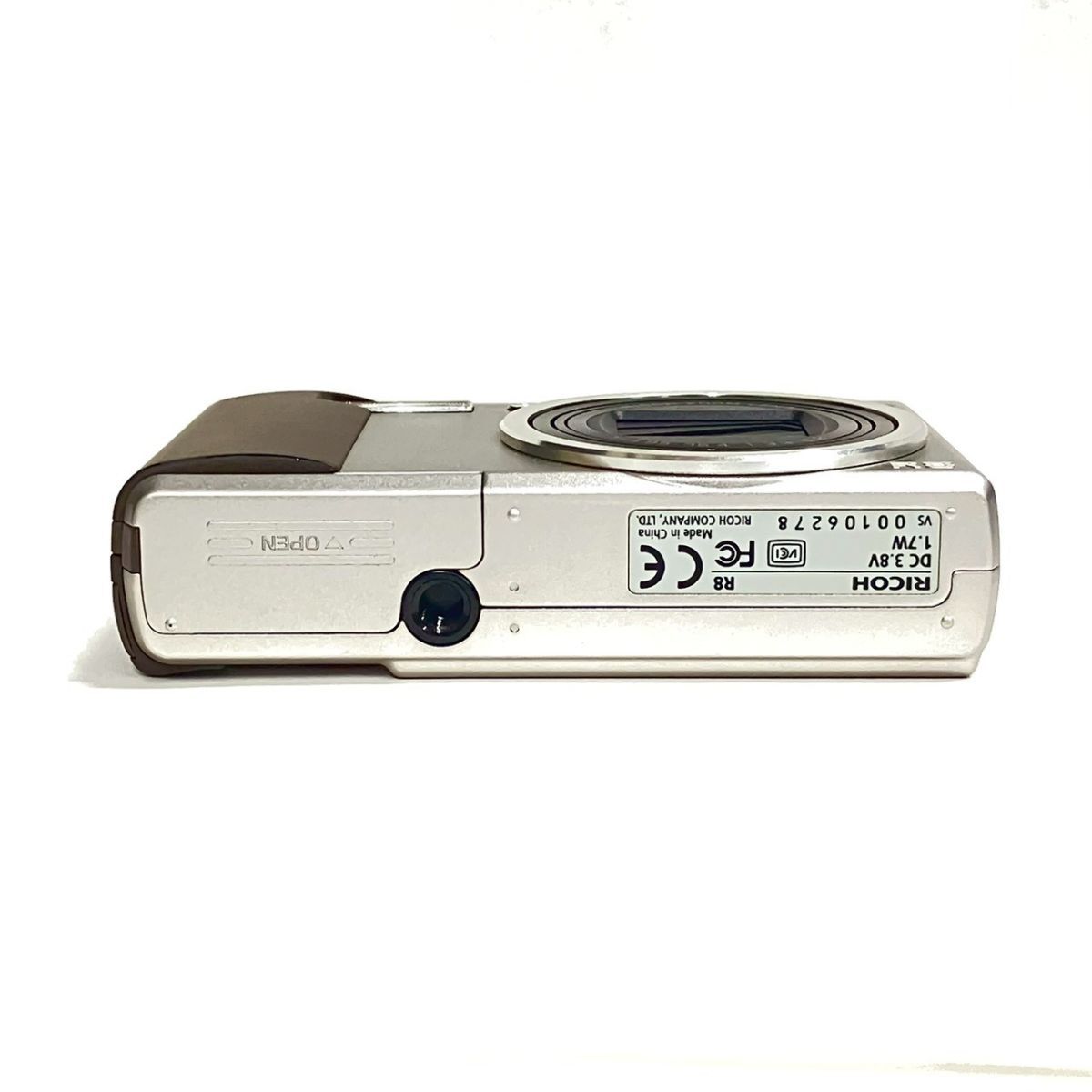 CKM022H RICOH Ricoh R8 компактный цифровой фотоаппарат электризация проверка settled. оттенок серебра 