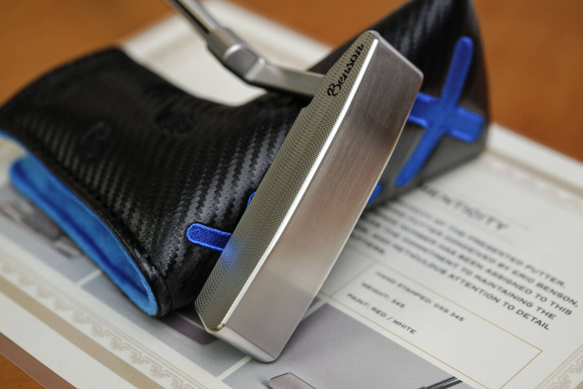 新品未使用 Benson SpeedGreen6 ホットヘッド TourT GSS COA有り ジャーマンステンレス 海外直輸入ガレージパター 34インチ Y-004_画像6