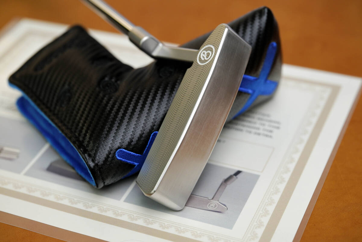 新品未使用 Benson SpeedGreen6 ホットヘッド TourT GSS COA有り ジャーマンステンレス 海外直輸入ガレージパター ３４インチ Y-005_画像4