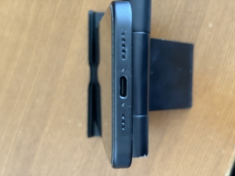 [ прекрасный товар ]Apple iPhone15 нет печать 128GB черный MTMH3J/A батарея 96% SIM свободный кабель не использовался [ бесплатная доставка ]