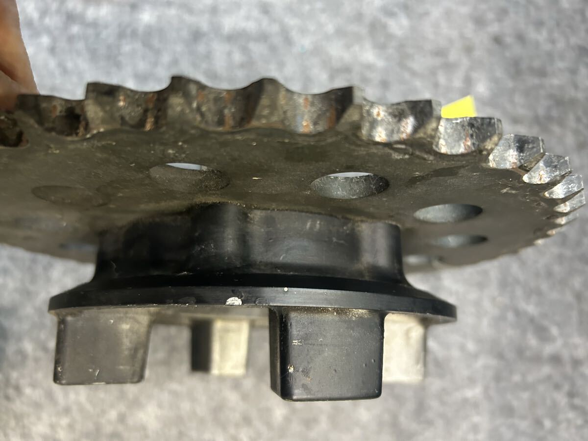 カワサキ ZX9R'98リアスプロケットハブ_画像4