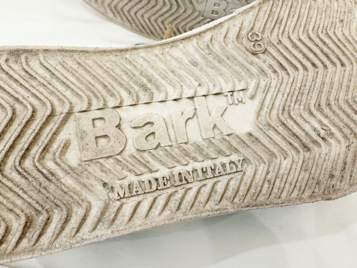 Bark バーク 織 ニット アッパー ローカット スニーカー イタリア製_画像10