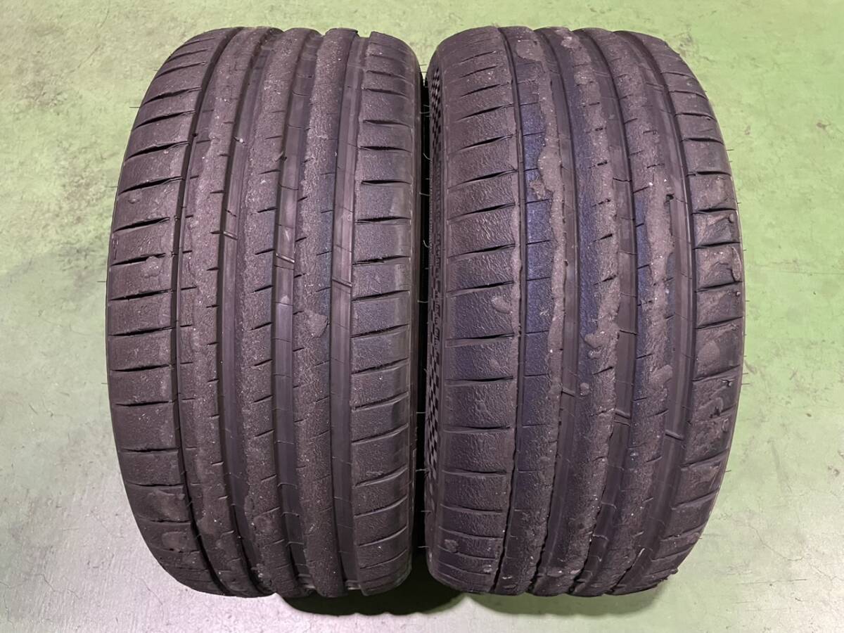 u194-5-11 ☆245/35ZR20 ミシュラン パイロットスポーツ4S 中古タイヤ 2本 2024年製 ♪♪　 k30_画像1