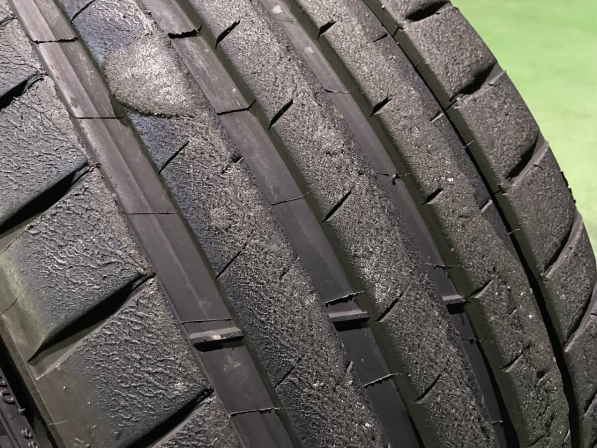 u194-5-11 ☆245/35ZR20 ミシュラン パイロットスポーツ4S 中古タイヤ 2本 2024年製 ♪♪　 k30_画像3