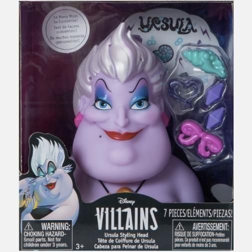 2024 ディズニー ヴィランズ リトルマーメイド アースラ スタイリングヘッド フィギュア Disney The Little Mermaid Ursula Ariel アリエル_画像1