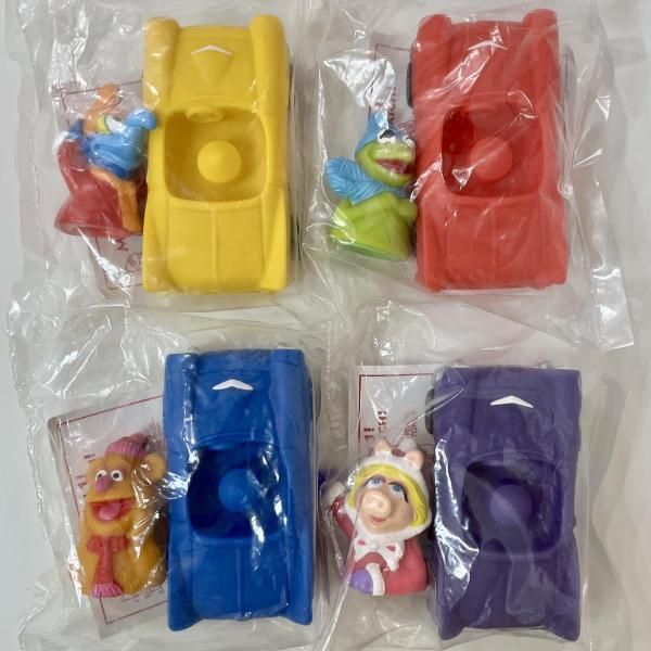 1993 カールスジュニア マペッツ フィギュア ミールトイ セット Carl's Jr. MUPPET PARADE OF STARS マペットショー カーミット_画像1