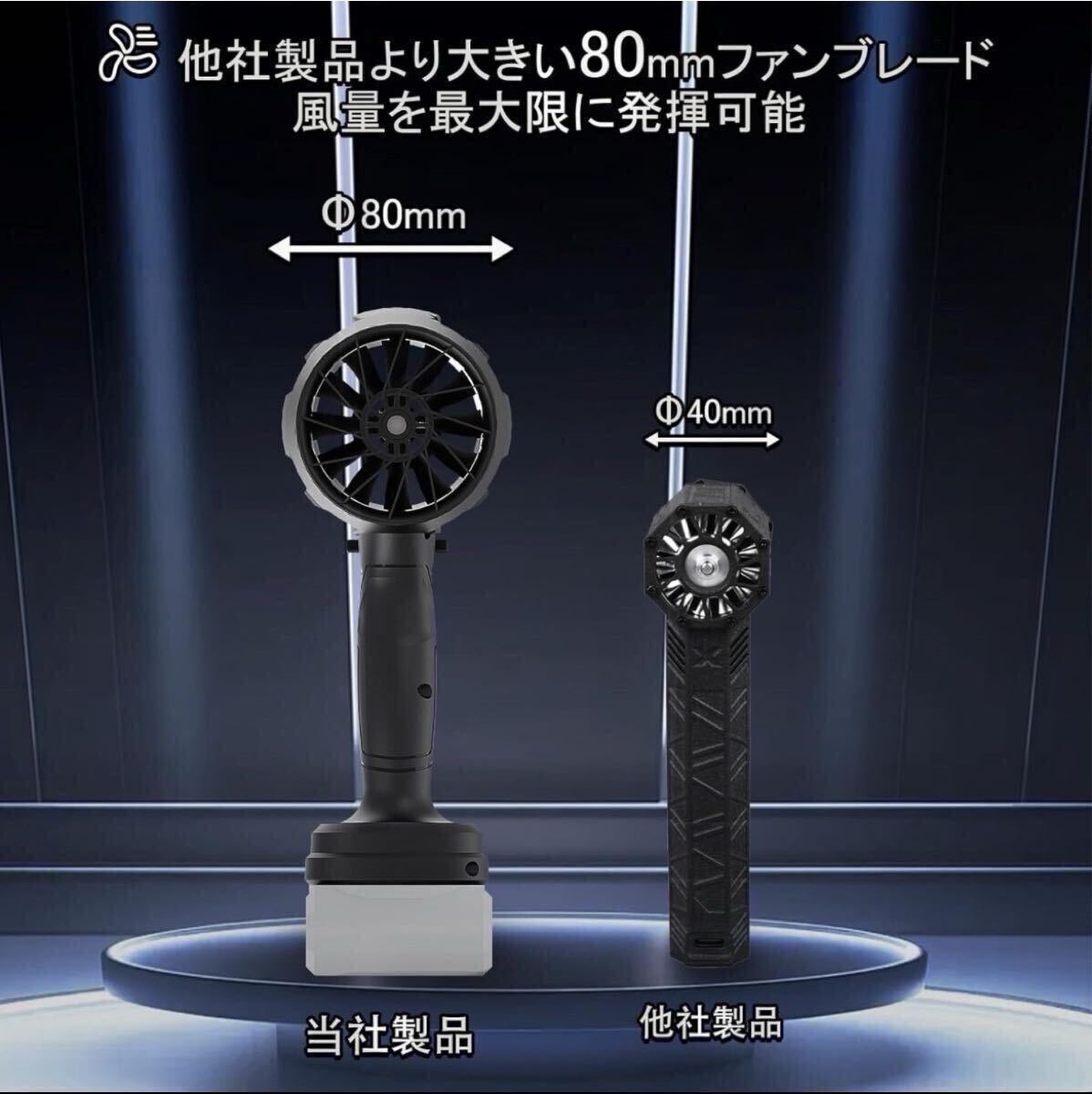 新製品 ブロワー エアダスター ジェットドライブロワー ターボジェットファン 超強力 高速回転 高温耐性 コードレス マキタ._画像4