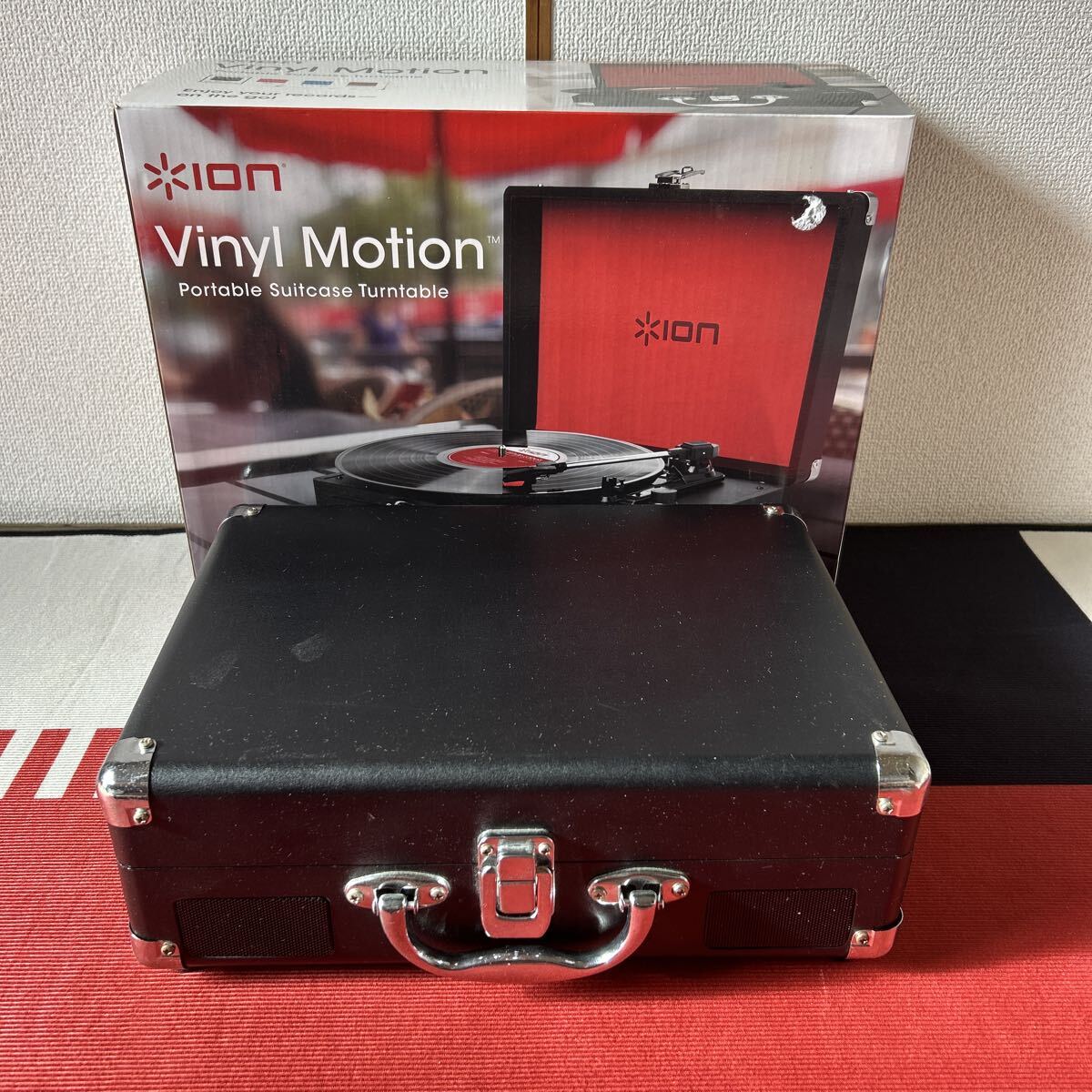 Portable Suitcase Turntable Vinyl Motion_画像1