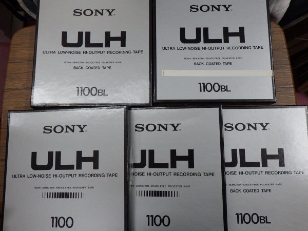 [Y1,000~Start!!!] прекрасный товар! совместно комплект!*open reel tape 10.5inch*10.5 дюймовый * открытый катушка лента совместно 5 шт комплект 